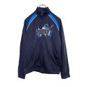 【中古】【古着】 PUMA ジャージジャケット XLサイズ プーマ キッズ ネイビー 古着卸 アメリカ仕入 t2110-3883