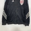 【中古】【古着】 adidas ジャージジャケット キッズ 120～130cm ブラック ラグラン アディダス スポーツ 古着卸 アメリカ仕入 t2110-4075 3