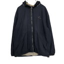 【中古】【古着】 Kappa ナイロンジャケット M~ 黒 カッパ JACKET スポーツ ロゴ 古着卸 アメリカ仕入 t2110-4242