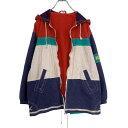 【中古】【古着】 TRIBE ジャケット M〜L マルチカラー レトロ 古着卸 アメリカ仕入 t2111-3746
