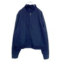 【中古】【古着】 ジップアップジャケット M〜 ネイビー 古着卸 アメリカ仕入 t2111-3806