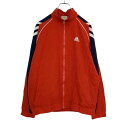 【中古】【古着】 adidas ジャージジャケット キッズ 170 レッド アディダス スポーツ 古着卸 アメリカ仕入 t2111-4733