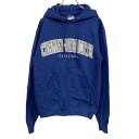 Champion スウェット パーカー S ブルー チャンピオン カレッジロゴ 古着卸 アメリカ仕入 t2111-4756