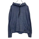 adidas スウェットパーカー XL ブルー アディダス スポーツ 古着卸 アメリカ仕入 t2111-4857