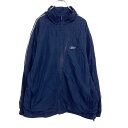 【中古】【古着】 Reebok ジャージジャケット 2XL ネイビー リーボック スポーツ 古着卸 アメリカ仕入 t2111-4897