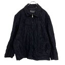  DOCKERS ジップアップジャケット XL ブラック ドッカーズ アウター ビッグサイズ 古着卸 アメリカ仕入 t2112-3326