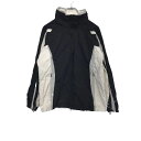 Columbia マウンテンパーカー キッズ XL~ ブラック ホワイト アウトドア ジップアップ フーディー 古着卸 アメリカ仕入 t2112-3562