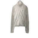【中古】【古着】 adidas ジップアップトレーナー レディース S ホワイト アディダス スポーツ スポーツウェア ロゴ 古着卸 アメリカ仕入 t2112-...