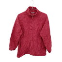 【中古】【古着】 MARKS&SPENCER フリースジャケット Lサイズくらい 赤 古着卸 アメリカ仕入 t2112-4173