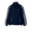 【中古】【古着】 adidas トラックジャケット キッズ S ネイビー アディダス ジャージ スポーツ トラックトップ フルジップ 古着卸 アメリカ仕入 t2...