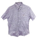 【中古】【古着】 CUSTOM FIT 半袖シャツ Sサイズ程度 t2112-4399