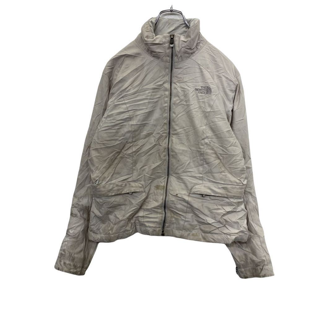 THE NORTH FACE ジップアップジャケット レディース S ホワイト ノースフェイス 中綿ジャケット 古着卸 アメリカ仕入 t2112-4421