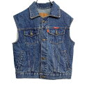 【中古】【古着】 DIESEL デニムベスト キッズサイズ 146 Mサイズくらい ディーゼル インディゴ USA製 古着卸 アメリカ仕入 t2201-3028