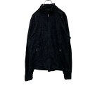 【中古】【古着】 Champion フリースジャケット XL ブラック チャンピオン スポーツ ジップアップ 無地 シンプル 古着卸 アメリカ仕入 t2201-...