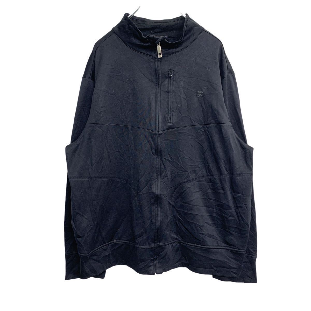 【中古】【古着】 FILA SPORT ジップアップ ナイロンジャケット Lサイズ フィラ スポーツ ブラック 古着卸 アメリカ仕入 t2201-3325