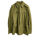 【中古】【古着】 スペイン軍 ミリタリージャケット XSサイズ オリーブグリーン 80's 古着卸 アメリカ仕入 t2201-3616