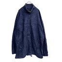 【中古】【古着】 Rucanor ジップアップ フリースジャケット XXLサイズ ビックサイズ ネイビー 古着卸 アメリカ仕入 t2201-3903