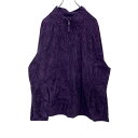 【中古】【古着】 MERONA フリースジャケット M パープル ジップアップ 無地 シンプル 裏起毛 アウトドア 古着卸 アメリカ仕入 t2201-4435