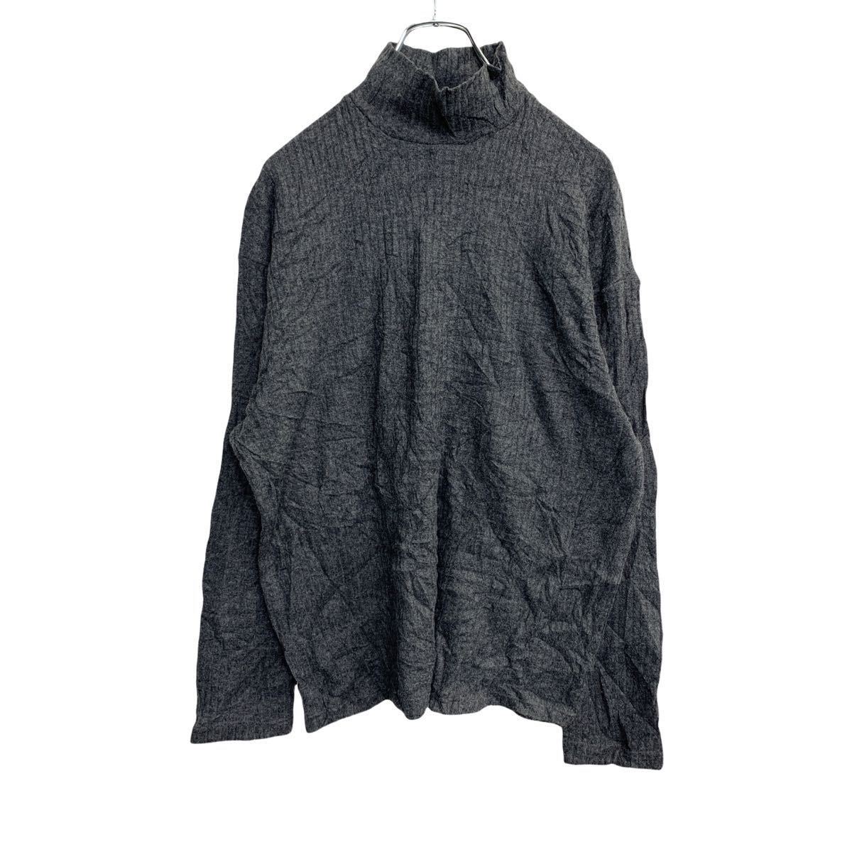 【中古】【古着】 長袖 タートルネックセーター Mサイズくらい グレー 古着卸 アメリカ仕入 t2202-3025