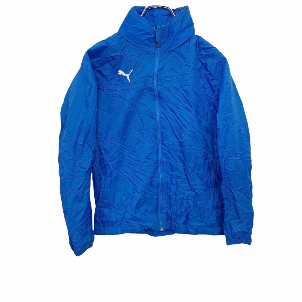 【中古】【古着】 PUMA マウンテンパーカー・ジャケット レディース Lサイズ程度 プーマ ナイロン ブルー 古着卸 アメリカ仕入 t2202-3894