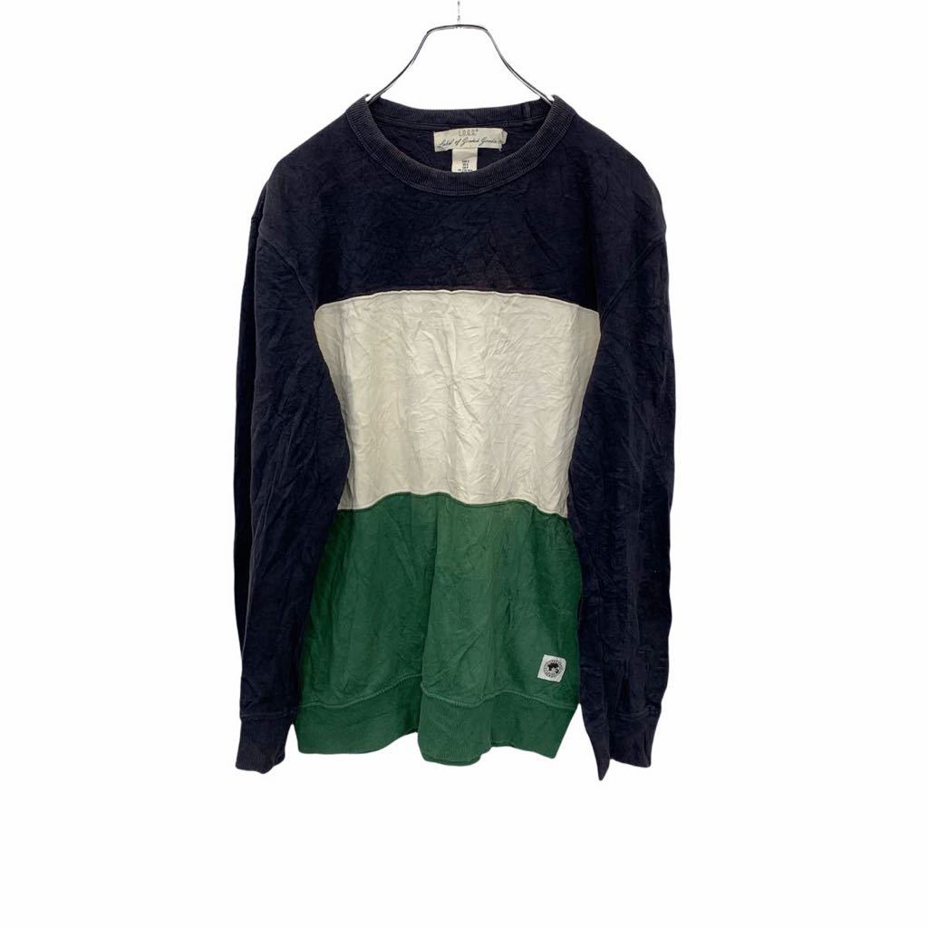 【中古】【古着】 H&M スウェット Sサイズ程度 エイチアンドエム グリーン ホワイト ネイビー 古着卸 アメリカ仕入 t2202-4183