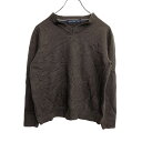 【中古】【古着】 NAUTICA ニットセーター Mサイズ ノーティカ レディース ブラウン 古着卸 アメリカ仕入 t2202-4222