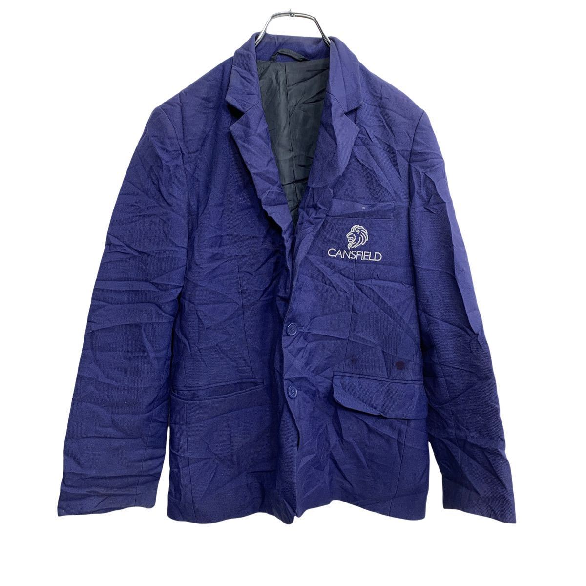 【中古】【古着】 DAVID LUKE スクールジャケット キッズ Mサイズくらい ネイビー 古着卸 アメリカ仕入 t2202-4336