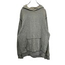 PD&C スウェットパーカー L グレー プルオーバーパーカー フーディー 無地 シンプル 古着卸 アメリカ仕入 t2202-4449