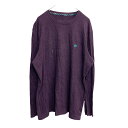 【中古】【古着】 F&F 長袖Tシャツ Lサイズ パープル 古着卸 アメリカ仕入 t2203-3389