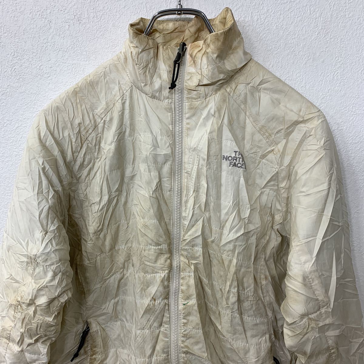 THE NORTH FACE ダウン・中綿ジャケット レディース Sサイズ ザ・ノースフェイス ホワイト 古着卸 アメリカ仕入 t2203-3514