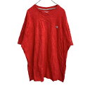 【中古】【古着】 champion 半袖Tシャツ 2XLサイズ チャンピオン ビックサイズ レッド 古着卸 アメリカ仕入 t2203-3706