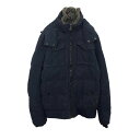 【中古】【古着】 TOMMY HILFIGER ダウンジャケット Lサイズ サイズ表記M トミーヒルフィガー ネイビー 古着卸 アメリカ仕入 t2203-375...