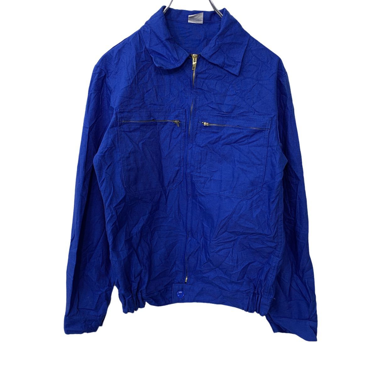 【中古】【古着】 ワークシャツ M~Lサイズ程度 ブルー 古着卸 アメリカ仕入 t2203-3778