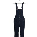 【中古】【古着】 Mademoiselle*R デニムオーバーオール W30 サイズ表記USA6 レディースMサイズ インディゴ 古着卸 アメリカ仕入 t220...