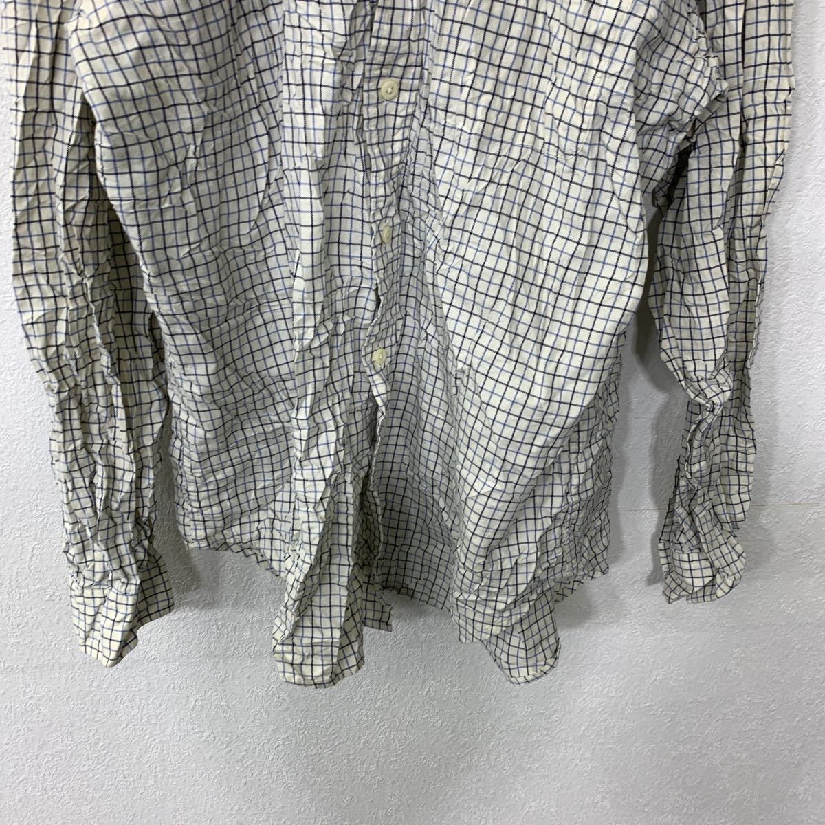 ����šۡڸ���� AMERICAN LIVING Ĺµ�����å������ M������ �ۥ磻�� �ͥ��ӡ� �饤�ȥ֥롼 ���岷 ����ꥫ���� t2204-3217