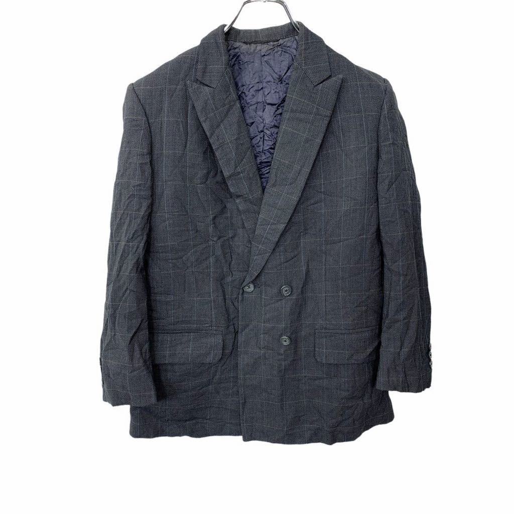 【中古】【古着】 テーラードジャケット S~Mサイズ程度 ダークグレー 古着卸 アメリカ仕入 t2204-3255
