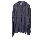 【中古】【古着】 長袖Tシャツ Lサイズ ネイビー 古着卸 アメリカ仕入 t2205-3018