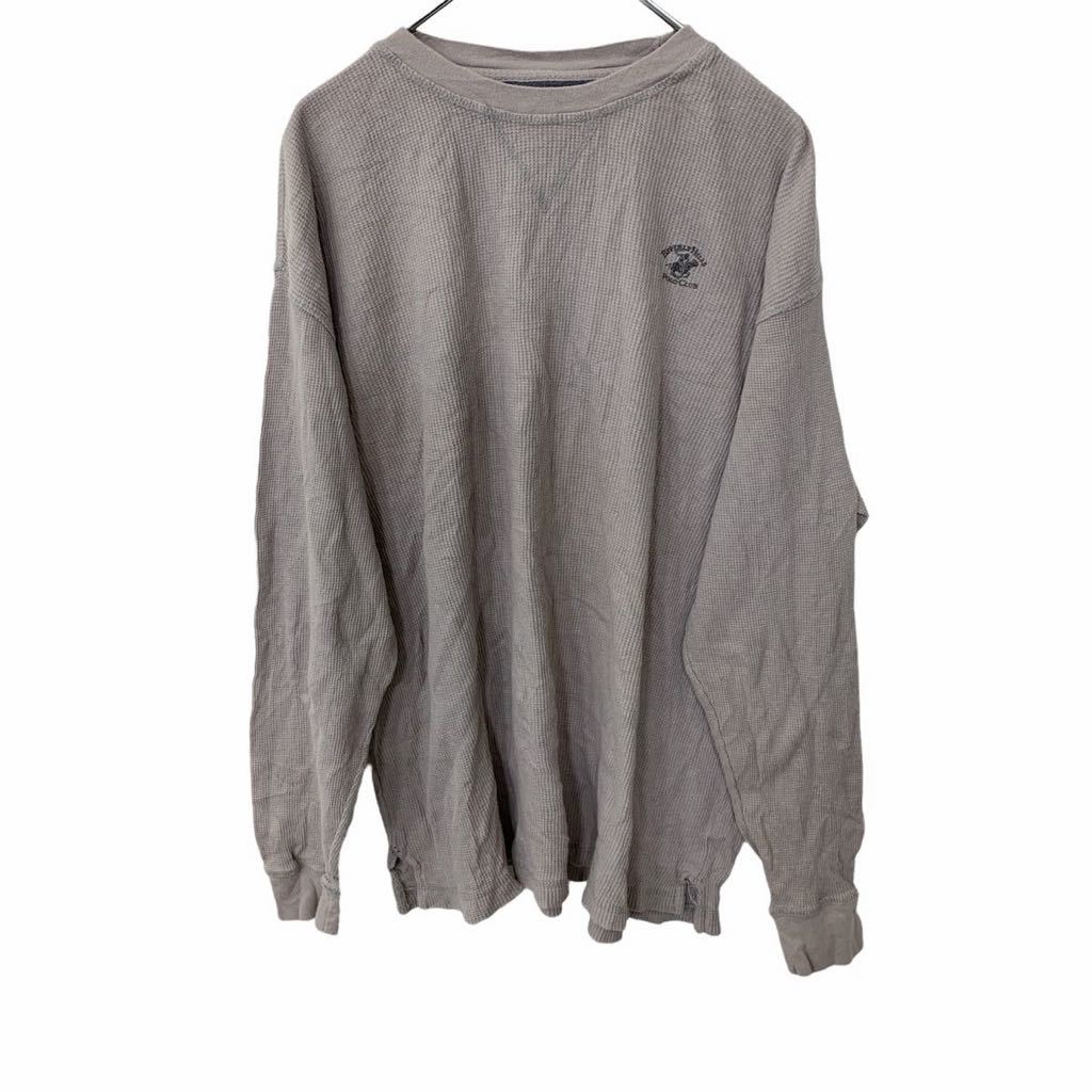 【中古】【古着】 長袖Tシャツ 2XLサイズ ビッグサイズ 薄紫 古着卸 アメリカ仕入 t2205-3077