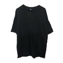 【中古】【古着】 TS 半袖Tシャツ XLサイズ ブラック ビックサイズ 転写プリント ブルドッグ 古着卸 アメリカ仕入 t2206-3410