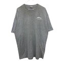 【中古】【古着】 port &company 半袖Tシャツ XLサイズ ビックサイズ ライトグレー 古着卸 アメリカ仕入 t2206-3515