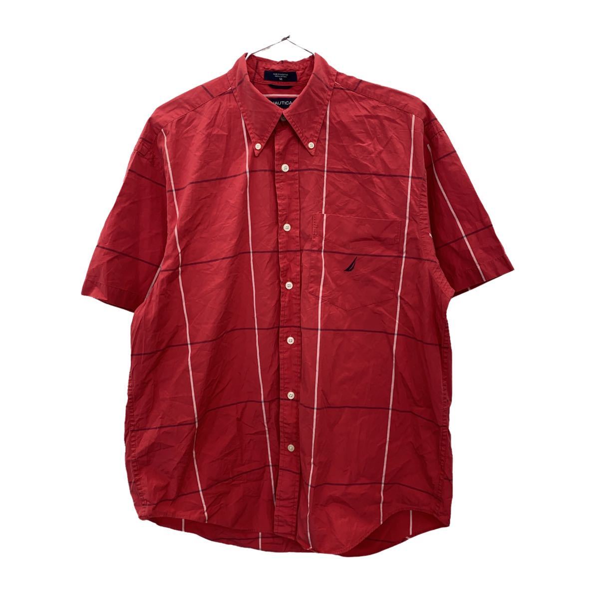 šۡڸ NAUTICA Ⱦµ M Ρƥ ܥ å ɽ ԥ å 岷 ꥫ t2206-3775