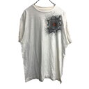 【中古】【古着】 CHAMPS 半袖 プリントTシャツ Mサイズ ホワイト 古着卸 アメリカ仕入 t2206-3929