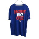 【中古】【古着】 NIKE 半袖 プリントTシャツ Lサイズ ナイキ ブルー 古着卸 アメリカ仕入 t2206-3947