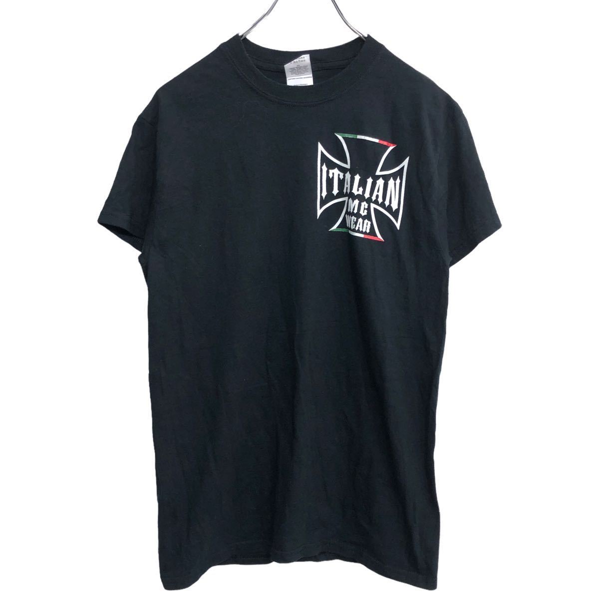 【中古】【古着】 GILDAN 半袖 プリントTシャツ Sサイズ ギルダン ブラック 古着卸 アメリカ仕入 t2206-4222