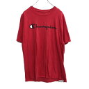 【中古】【古着】 Champion 半袖 プリントTシャツ Lサイズ チャンピオン レッド 古着卸 アメリカ仕入 t2206-4569