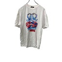 【中古】【古着】 SHEIN 半袖Tシャツ Sサイズ ホワイト 古着卸 アメリカ仕入 t2207-3001