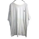 【中古】【古着】 Champion 半袖 ロゴTシャツ 2XLサイズ チャンピオン ビックサイズ ホワイト 古着卸 アメリカ仕入 t2207-3389