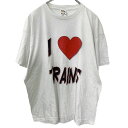 【中古】【古着】 FRUIT OF THE LOOM 半袖プリントTシャツ XLサイズ フルーツオブザルーム ビッグサイズ ホワイト 古着卸 アメリカ仕入 t2...