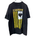 【中古】【古着】 半袖プリントTシャツ Lサイズ ブラック 古着卸 アメリカ仕入 t2207-3667