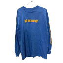 【中古】【古着】 RUSSELL ATHLETIC ロングTシャツ Mサイズ ラッセルアスレチック UCLA カレッジ ライトブルー 古着卸 アメリカ仕入 t2...